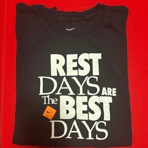 Nike Black 'Rest Days' Men's T-Shirt